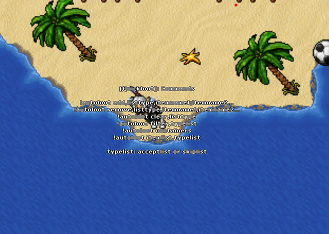 Configurando contenedor de Autoloot en Tibia Client